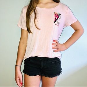 Light pink Hollister tshirt